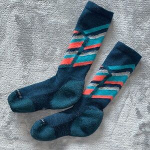 Smartwool kids merino wool cushioned ski socks K-MD medium m